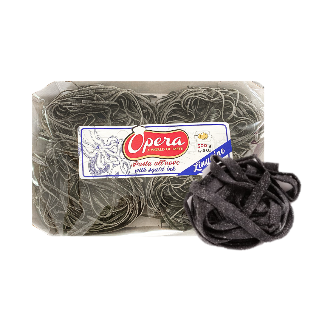 "Opera" Squid Ink Tagliatelle