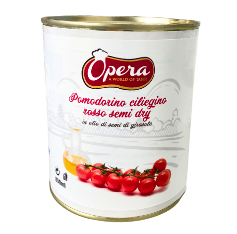 'Opera' Sundried Cherry Tomatoes in Oil 800g